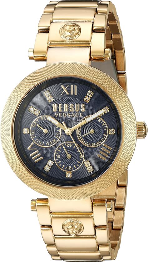 versus versace women's gold watch|versus versace watch price.